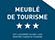 Meublé de tourisme - 3 étoiles